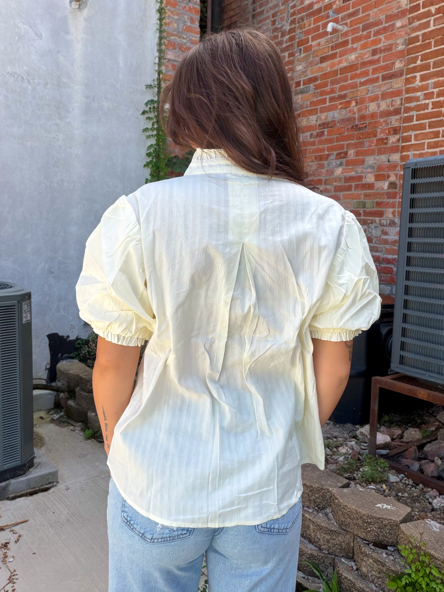 Cream & Comfort Blouse