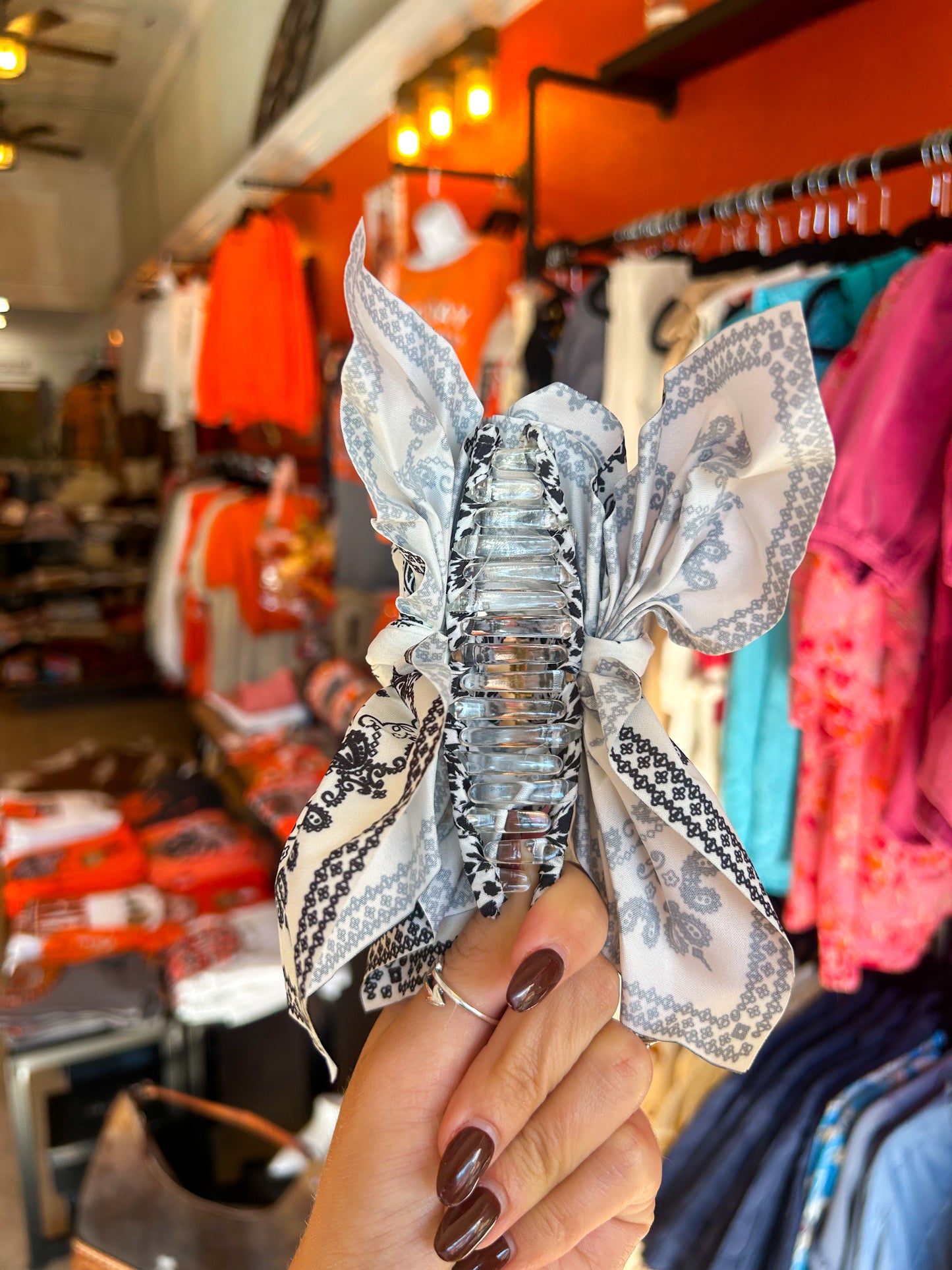 Lawless Bandana Bow Claw Clip