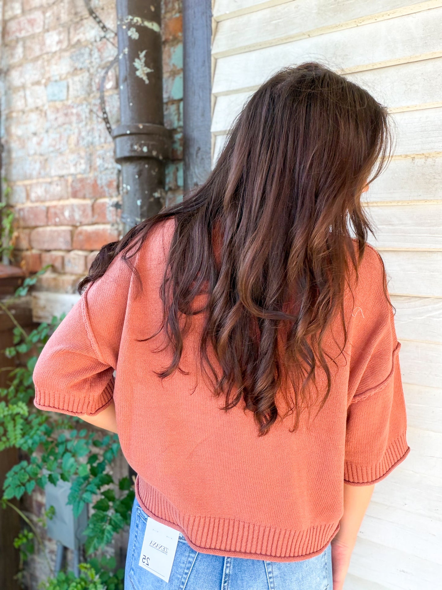 Daybreak Top in Sienna