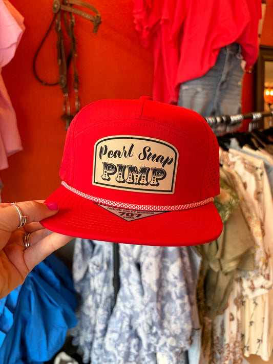 Pearl Snap Pimp Patch Snapback