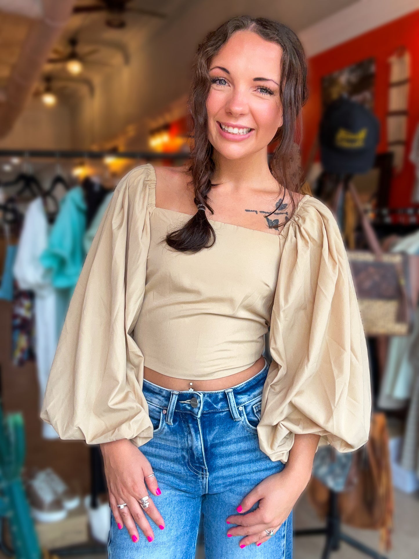 Saddle Chic Blouse