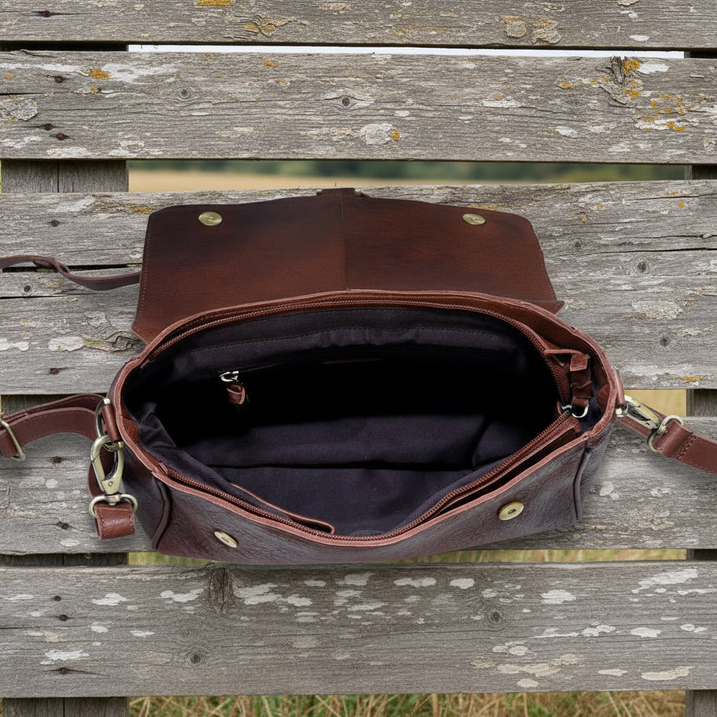 Handpainted Six Shooter Crossbody