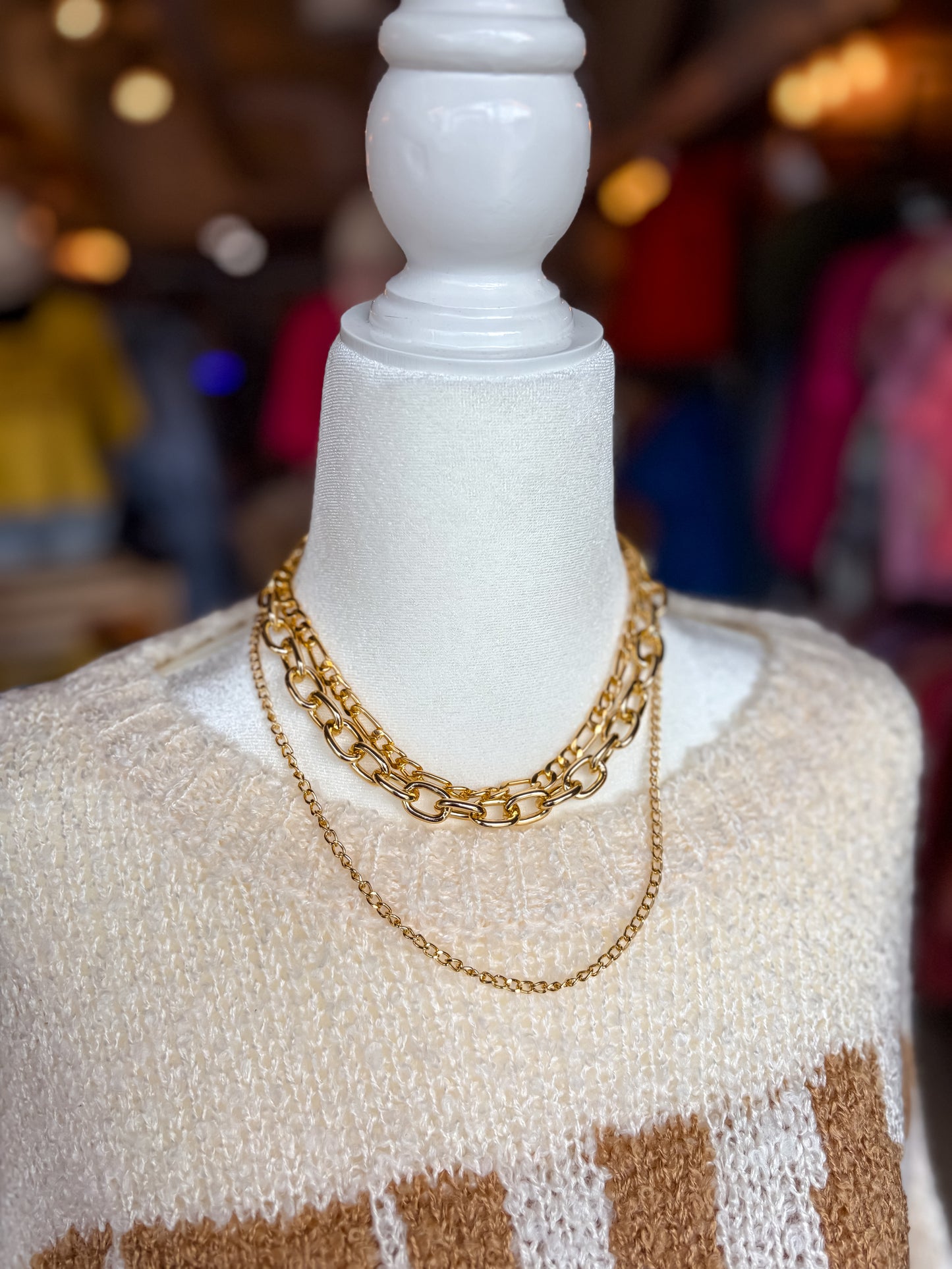 Chain Reaction Necklace