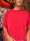 Sweet Escape Top in Red