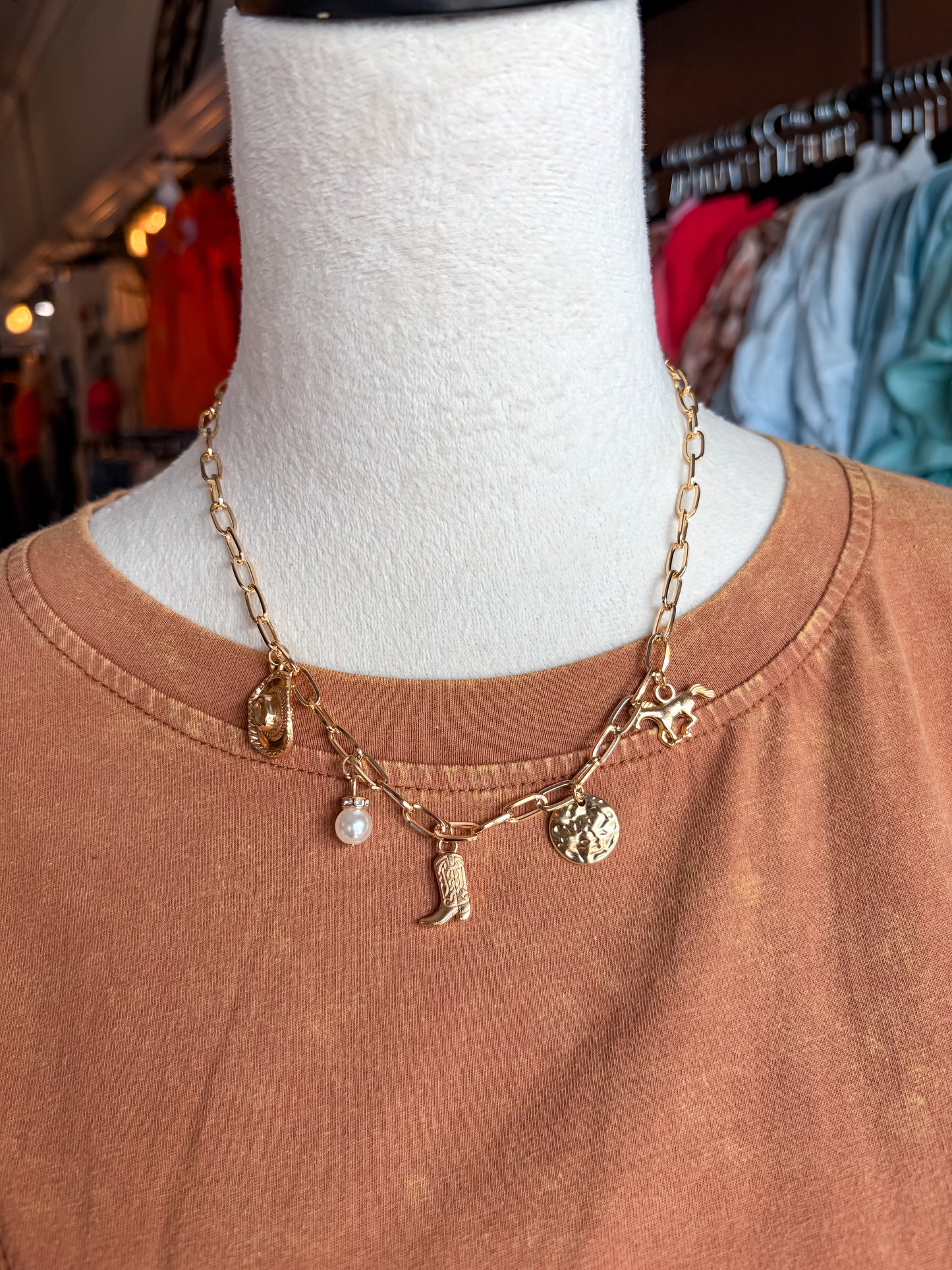 Western Story Necklace