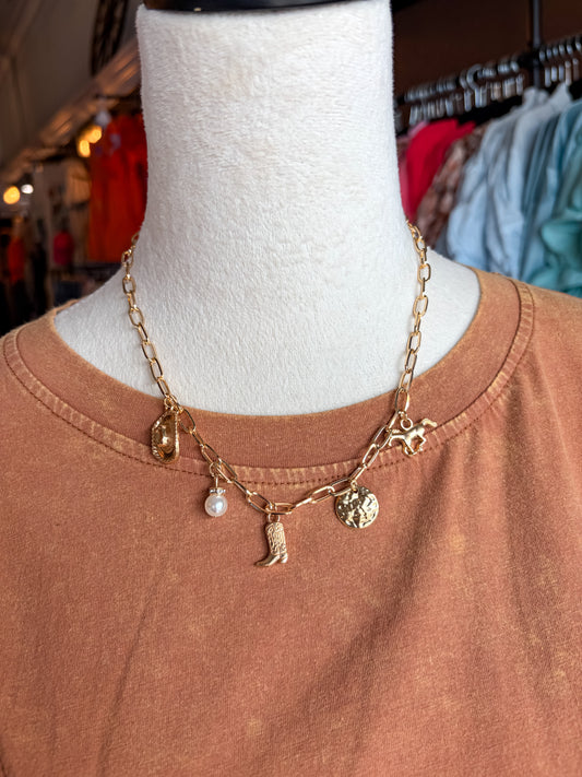 Western Story Necklace