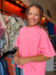 Lux Lennon Top in Hot Pink