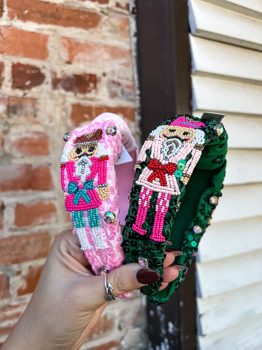 Rhinestone Nutcracker Headband