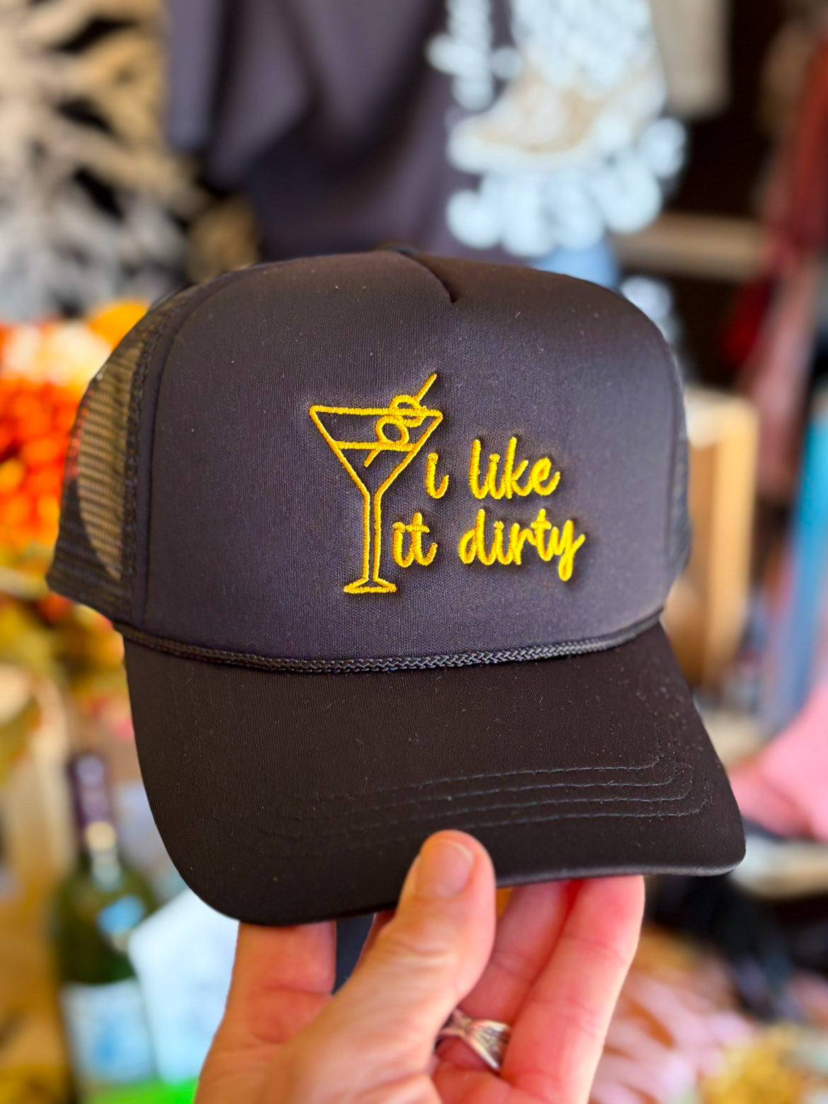 Cocktails Trucker Hat