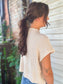 Neutral Ground Top in Cream