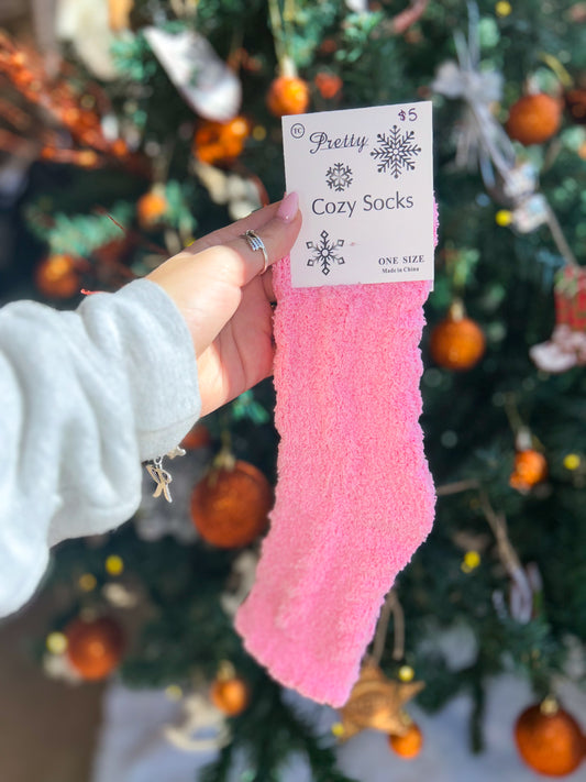 Stevie Fuzzy Socks