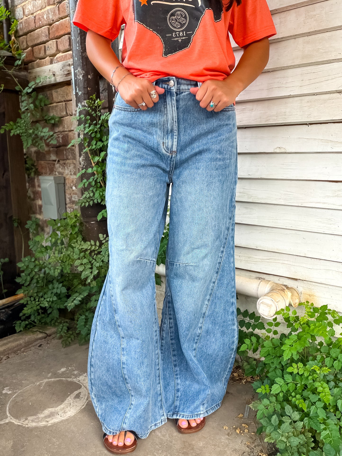 Wild West Wide Leg Jean