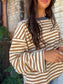 Saddle & Stripe Top