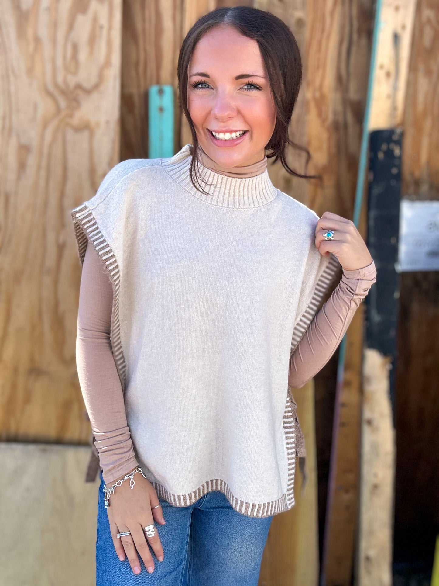 Western Muse Sweater Vest