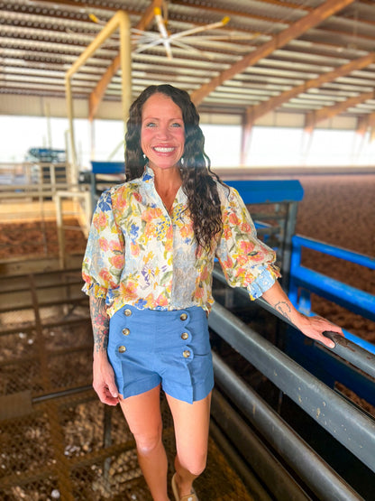 Maren Floral Blouse