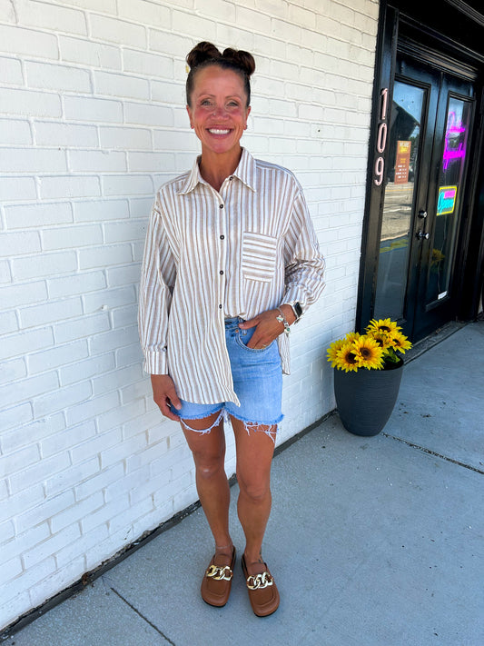 Sunny Striped Top