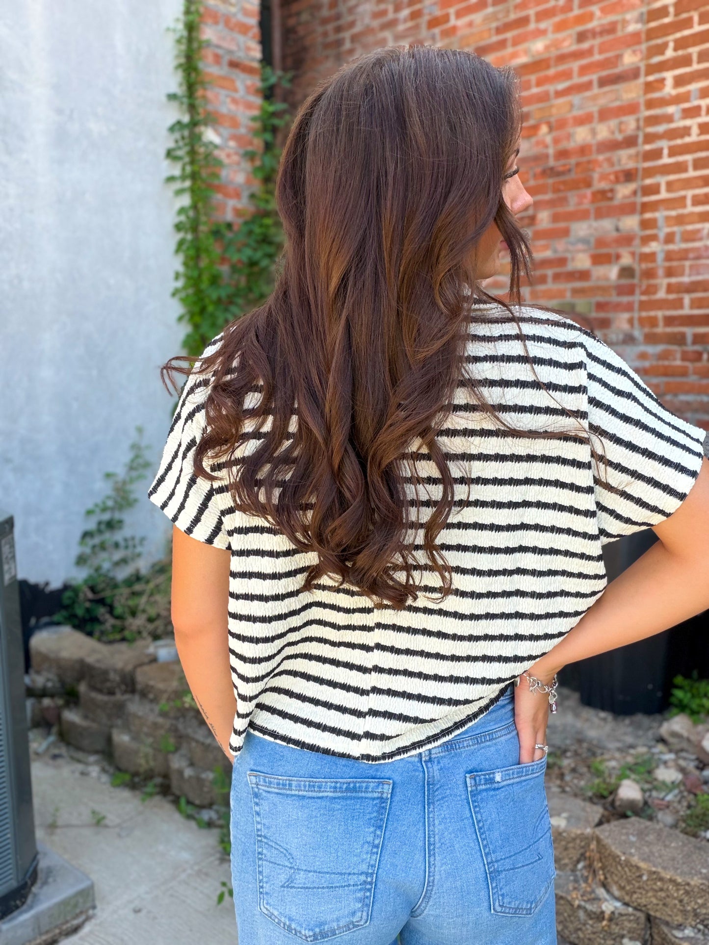 Coffee Run Blouse in Black