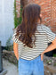 Coffee Run Blouse in Black