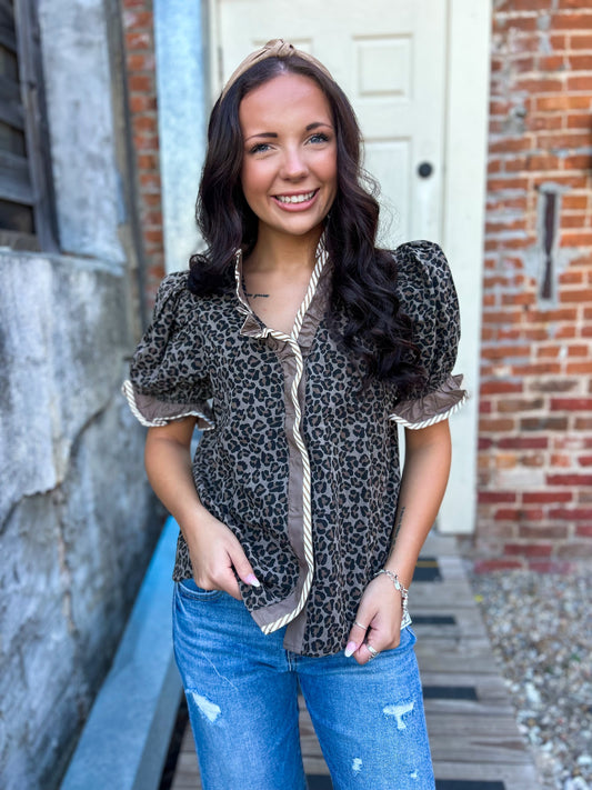 Blushing Bandit Blouse