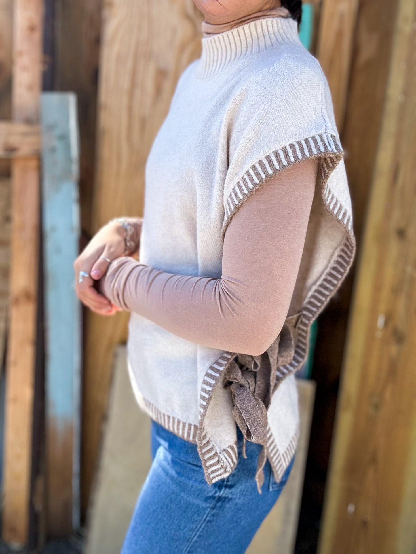 Western Muse Sweater Vest