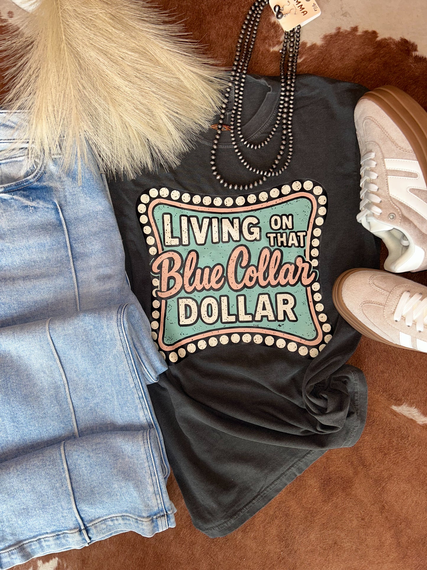 Blue Collar Dollar Tee