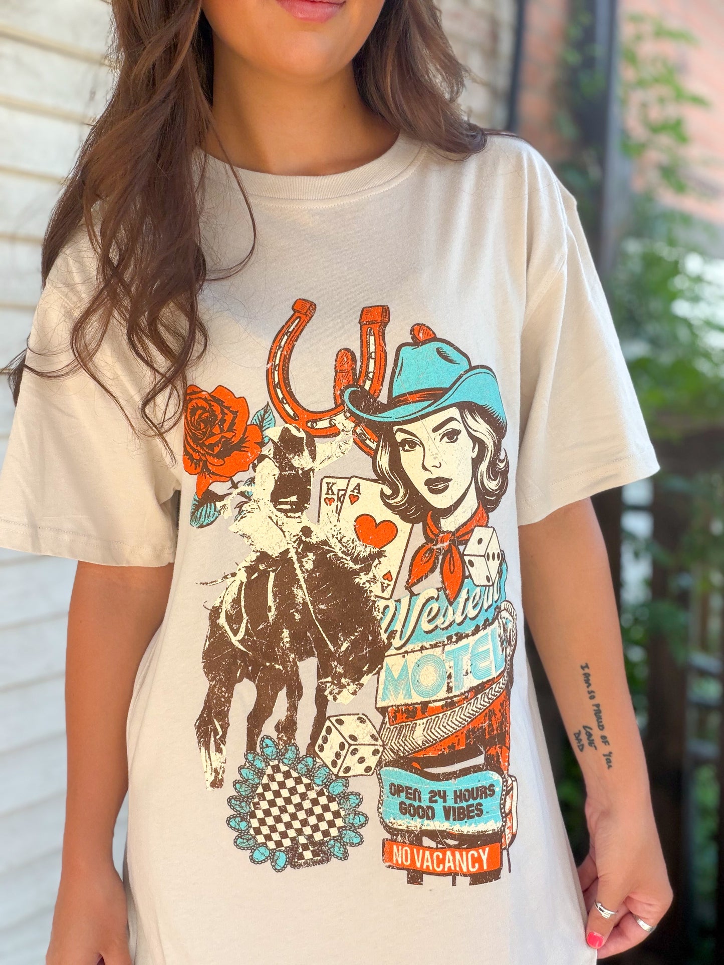 Neon Nights T-Shirt Dress