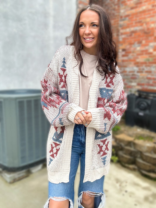 Chute Me Straight Cardigan