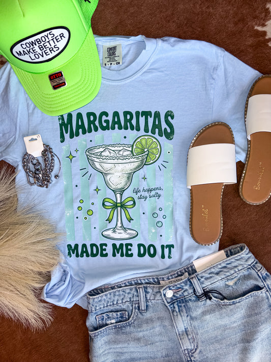 Margs Made Me Do It Tee