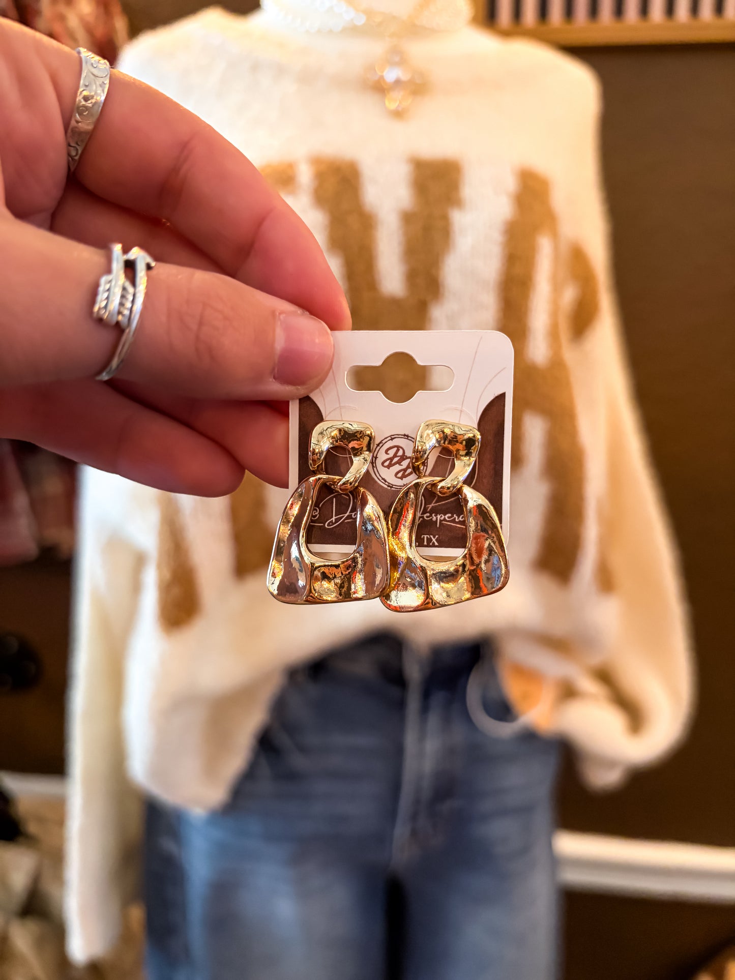 Going For Gold Earrings