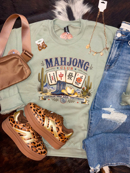 Mahjong Club Crewneck