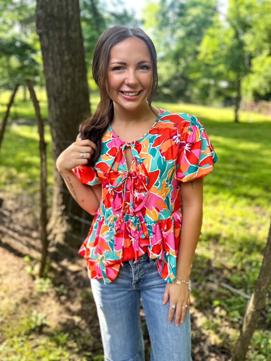 Brigg Babydoll Blouse