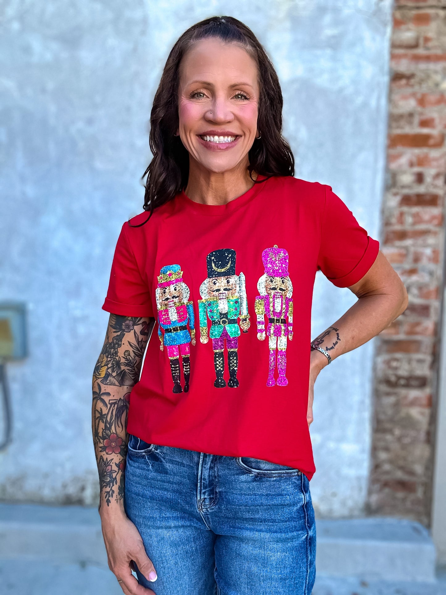 Sparkling Soldiers Top