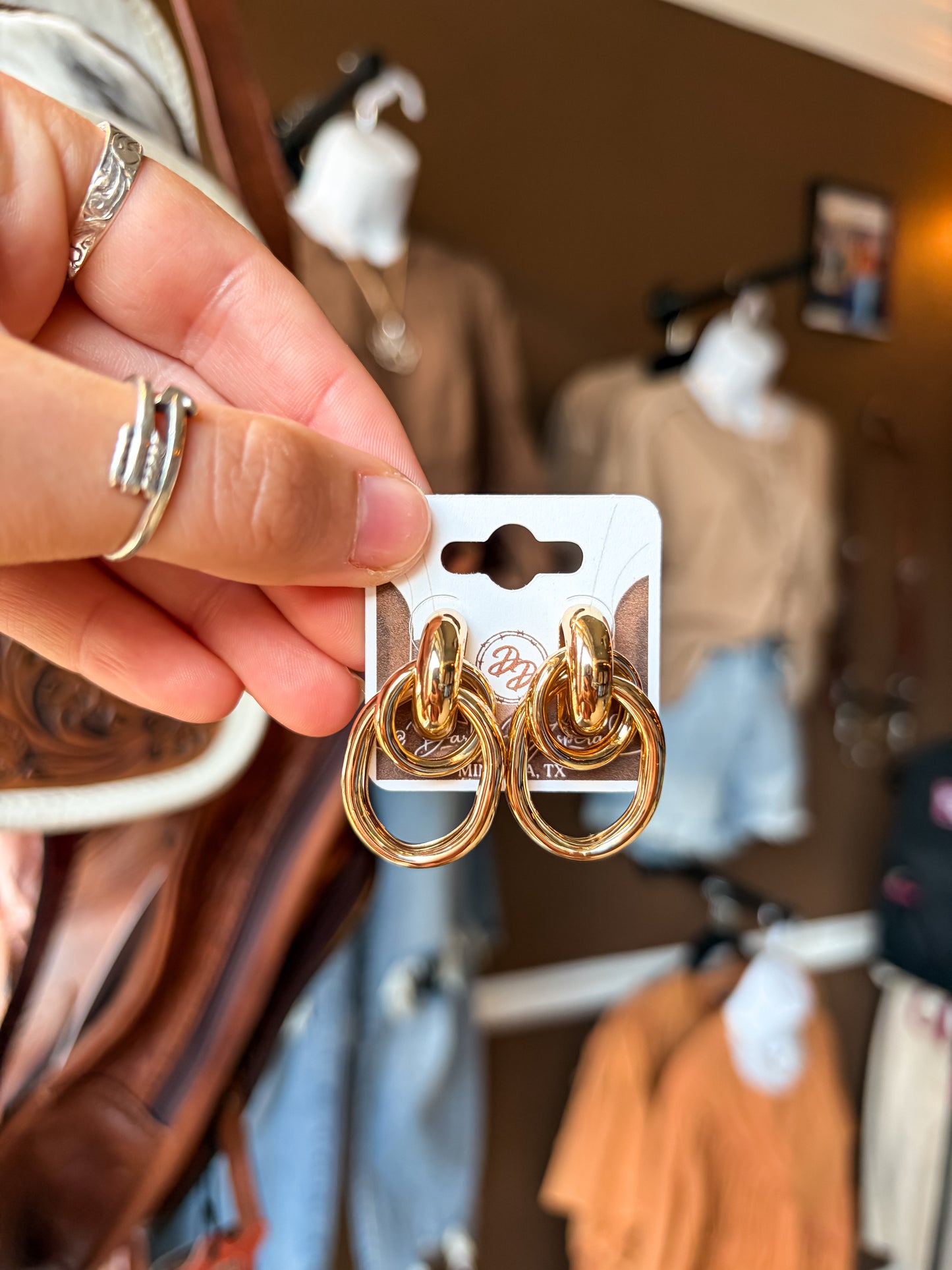 Golden Connection Earrings