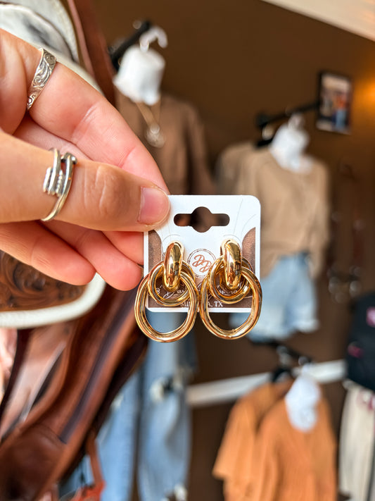 Golden Connection Earrings