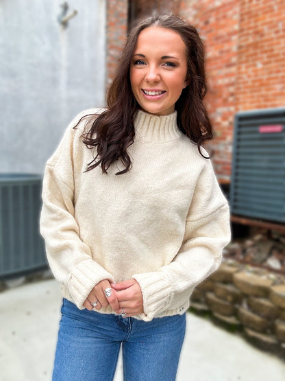 Lydia Sweater in Cream