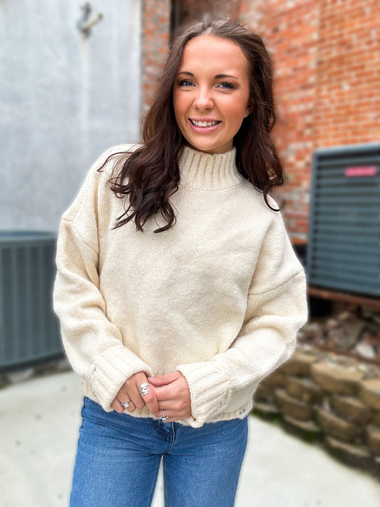Lydia Sweater in Cream