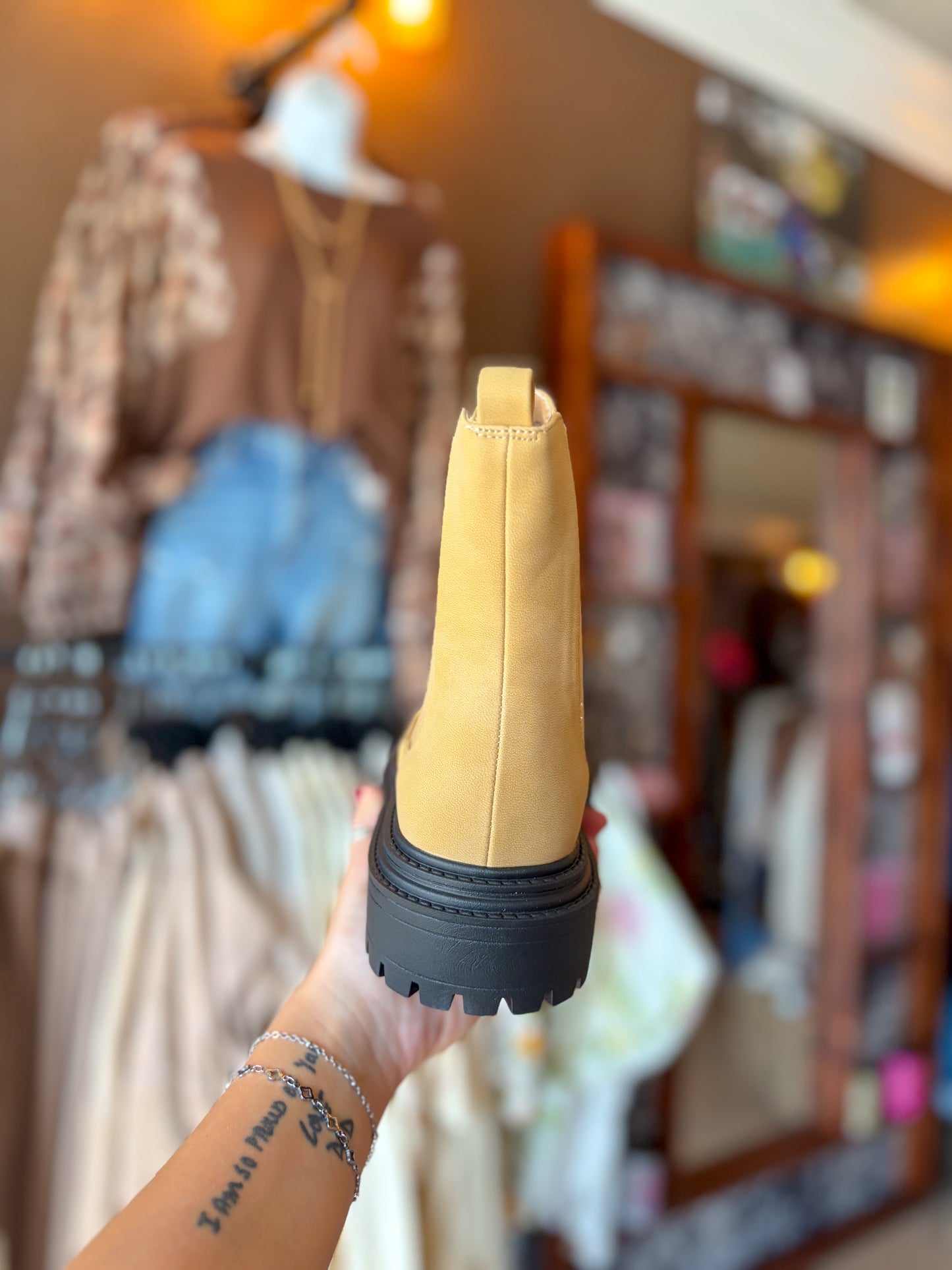 Wild Honey Chelsea Boots