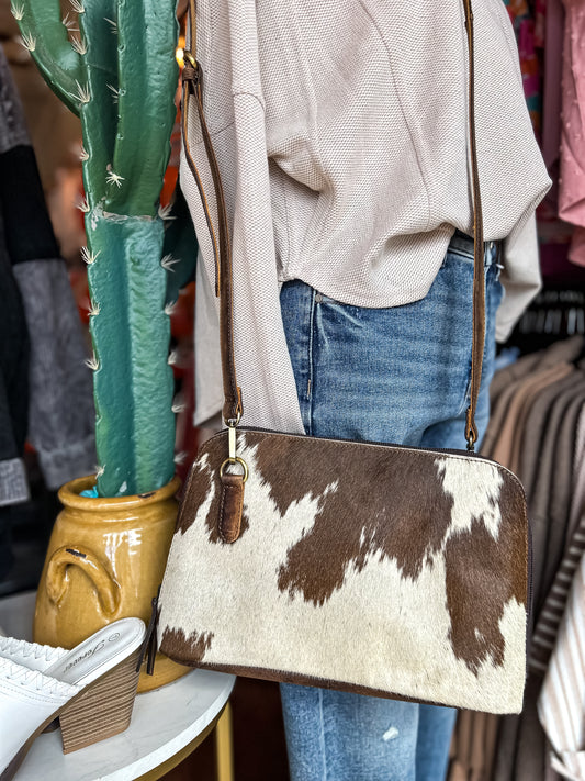 Cattleman Cowhide Purse
