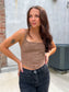Mocha Mirage Top