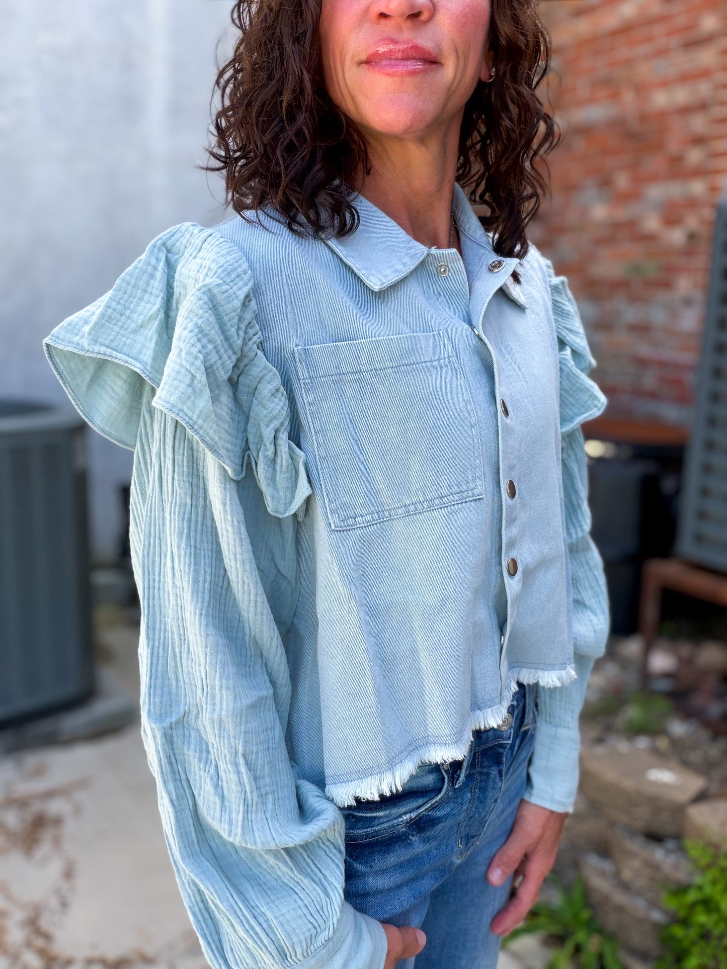 Ruffle Revival Jacket