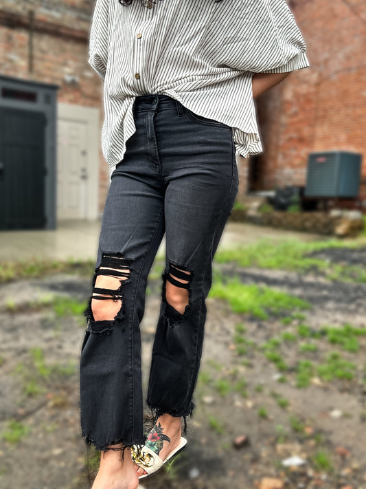 Midnight Rodeo Distressed Jean
