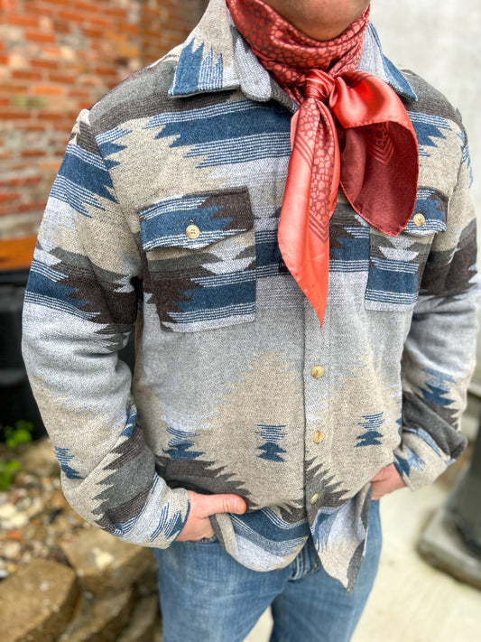 Aztec Jacket in Grey