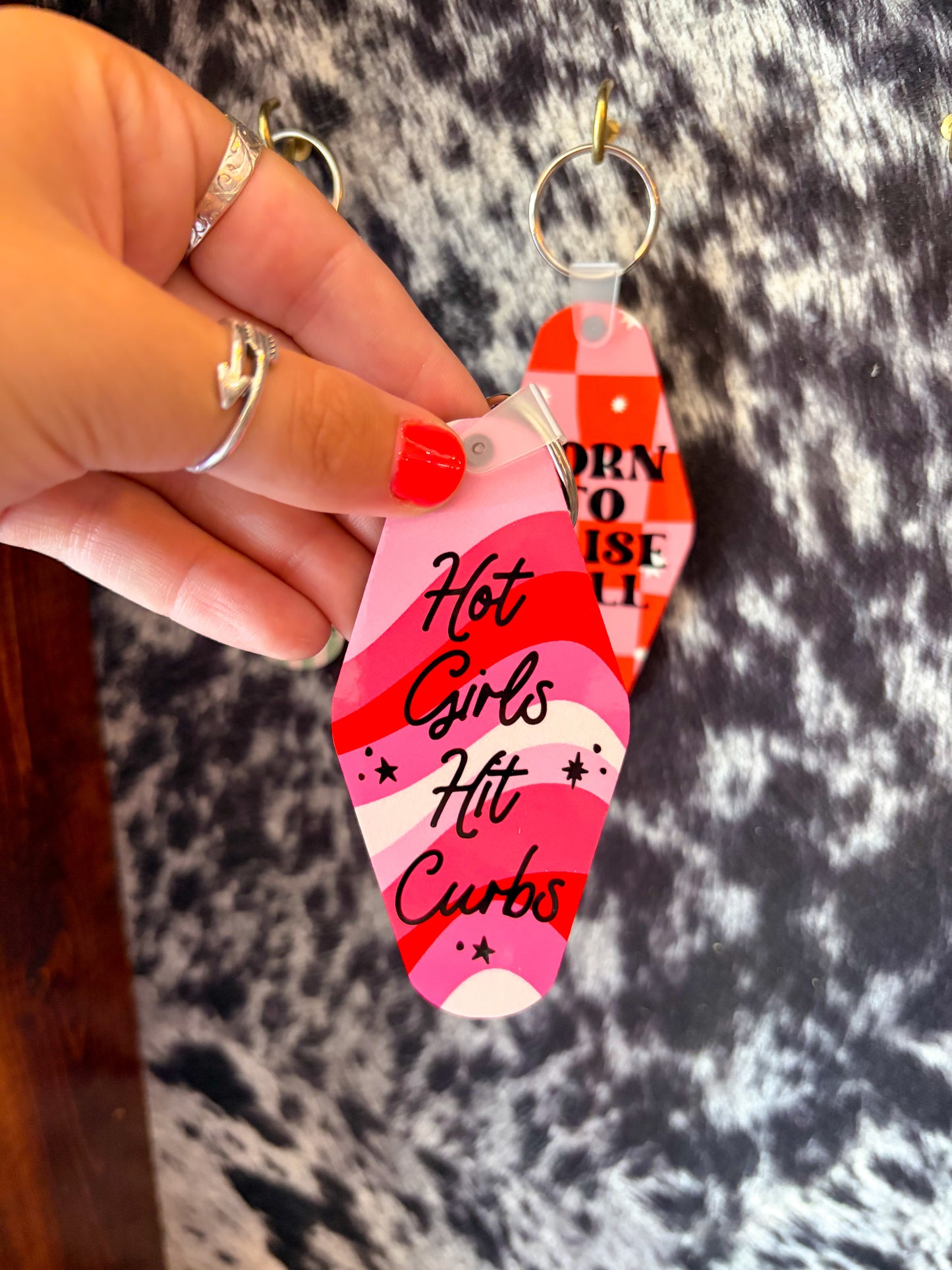 Roadside Motel Keychain