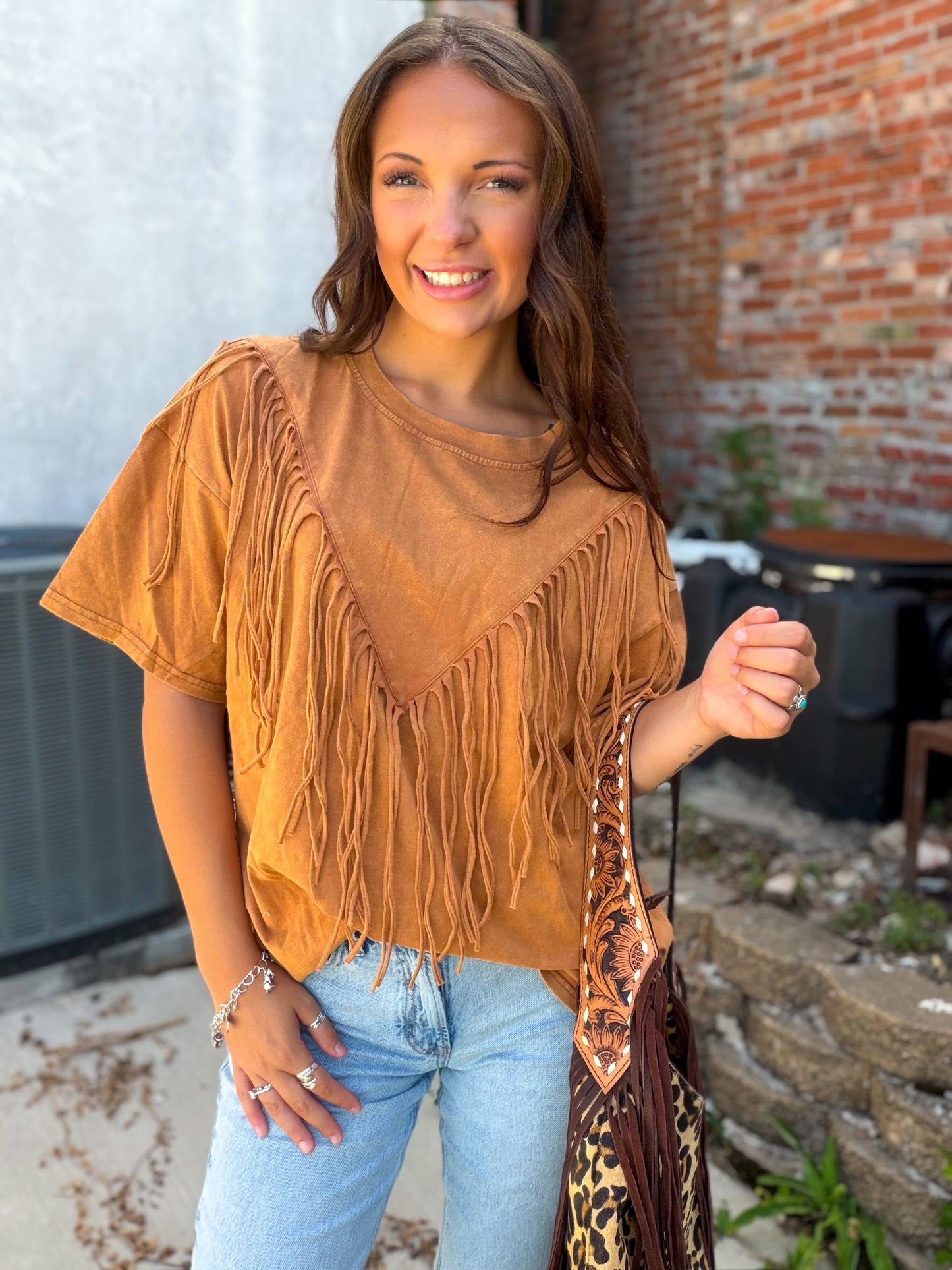 Marlowe Fringe Top