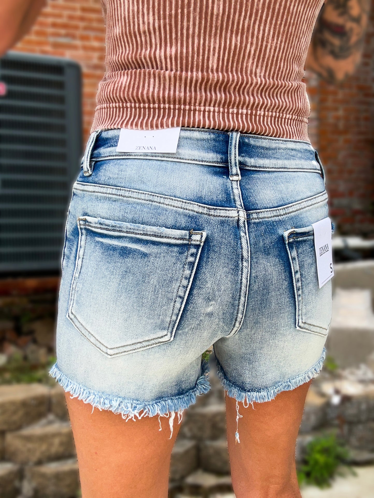 Open Road Cutoff Shorts