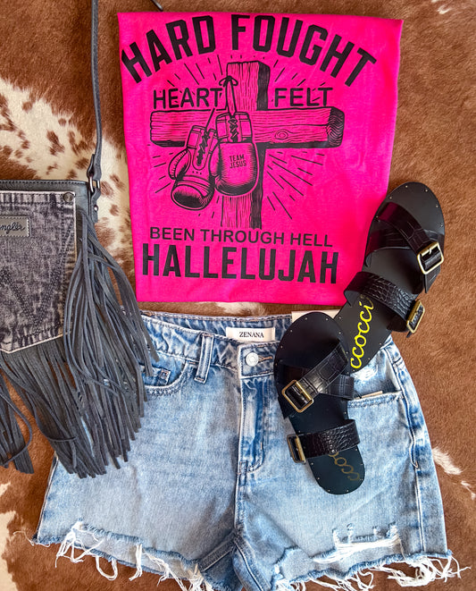 Hard Fought Hallelujah Tee
