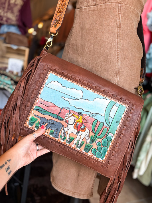 Cattle Drive Purse