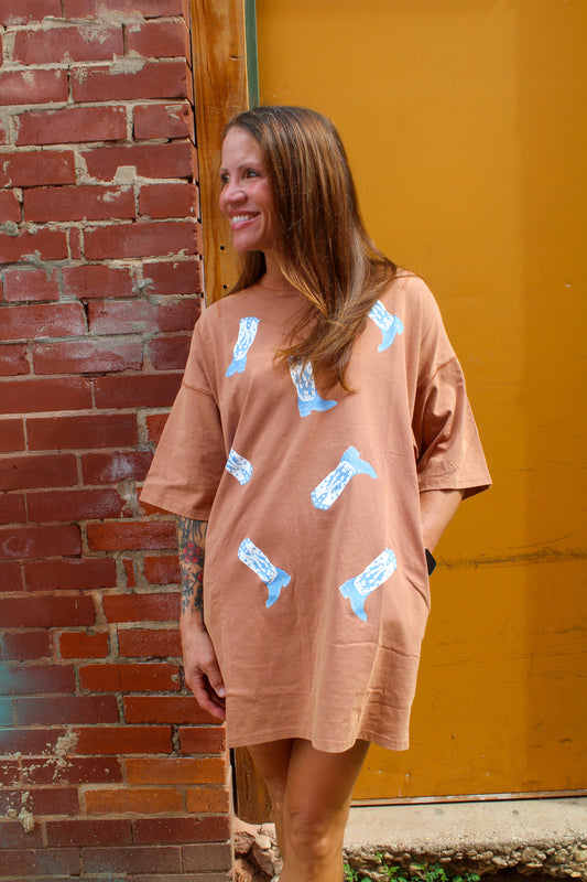 Life Out West T-Shirt Dress