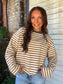 Saddle & Stripe Top
