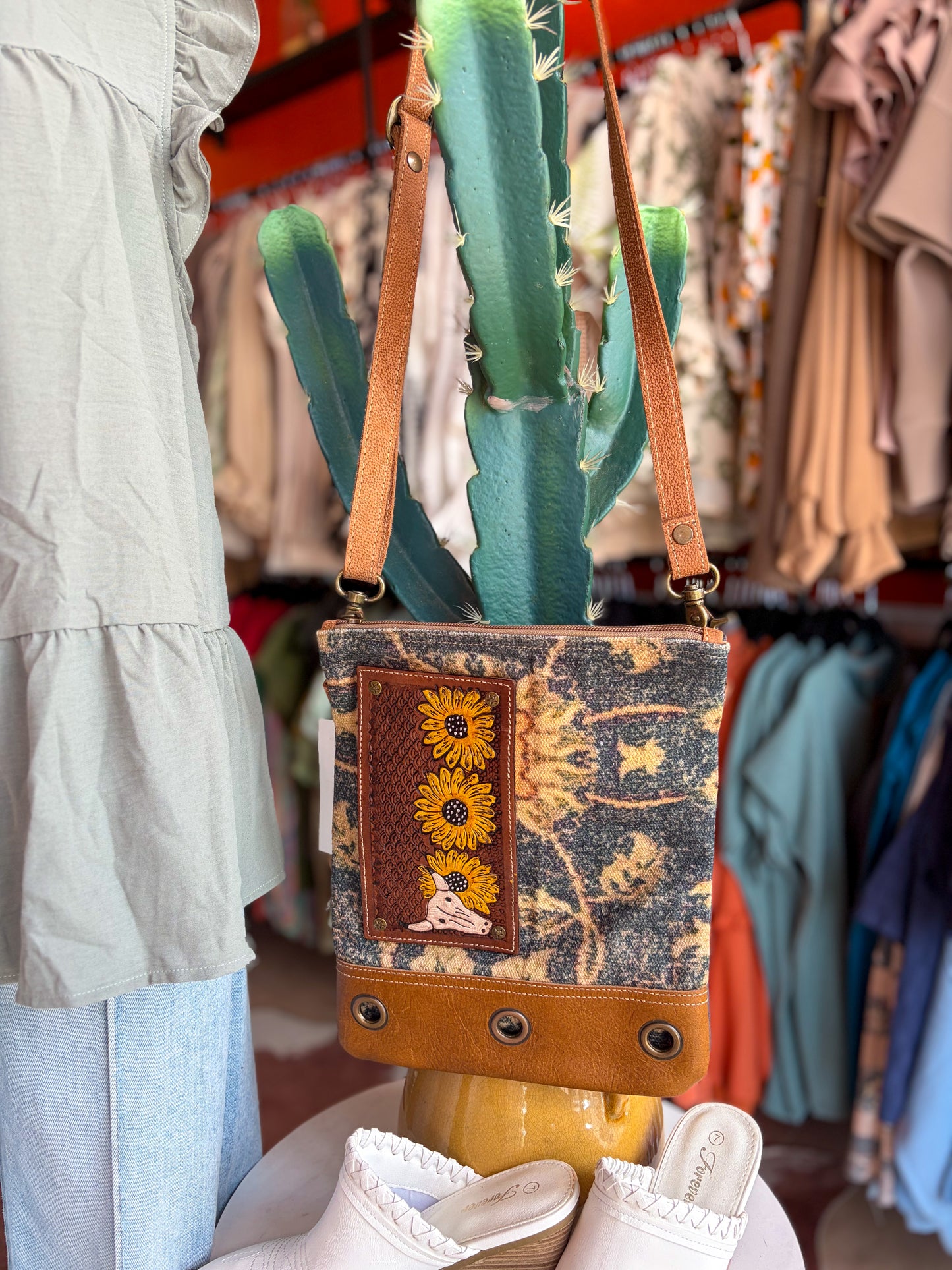 Sunflower Trails Crossbody
